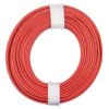 Donau 125-010 Elektronik Strand 10m 1x0.25mm² Red