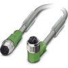 Przewód czujnik-siłownik ze złączem Złącze M12 liczba rdzeni 3 długość 1.5m Rodzaj A Męskie Złącze B Złącze M12