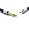 Kabel Jack 3,5st Wt-Wt 6,3st. 1m