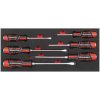 Sealey TBT54 Premier Hammer-Thru Screwdriver Set with Tool Tray 6pc