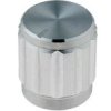 GALKA-60-15 Gałka potencjometru obrotowego, średnica 15 mm (na ośkę 6 mm) aluminium