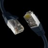 EC020200299 Patch cable, Cat.8.1, S/FTP PiMF, 2000 MHz, 0.25 m, black