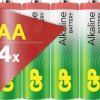 Baterie AA GP AA Batterie GP Alkaline 1,5V 4 Stück GPALK15A756C4, 1.5 V, 4 szt.