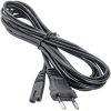 Akyga AK-RD-02A Power Cable Europlug to C7 3m Black