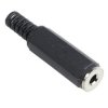 Gniazdo Jack 3.5mm MONO na kabel plastik (2szt)