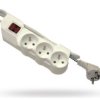 Przedłużacz z wyłącznikiem MODERN 3-gniazda z/u 1,5m /OMY 3x1,5/ MPS-301,5W-1,5