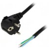 S3-3/15/1.8BK Kabel: 3x1,5mm2, CEE 7/7 (E/F) wtyk kątowy, 1,8m
