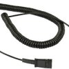 Kabel zestawu słuchawkowego plusonic 116036 1.00 m czarnyczarny