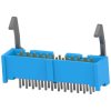 Pin header, 24 pole, pitch 2.54 mm, straight, blue, 2-1761606-8