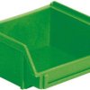 BRB Lagertechnik 974369 Skrzynka magazynowa nadaje się na żywność (S x W x G) 100 x 50 x 95 mm zielony 50 szt.