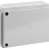 Puszka Natynkowa Gładka Z Pokrywą Seria 410 Ip56 120X80x50 Szara Ec410c4r