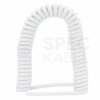 Przewód spiralny QLY-s 3x1,5mm2 24V samochodowy poliuretanowy linka biały 13,5m