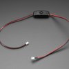 JST 2-pin Extension Cable with On/Off Switch - JST PH2