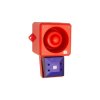 Sygnalizator akustyczny z lampą sygnalizacyjną 24 V DC Niebieski AC IP66 Montaż ścienny 112dB