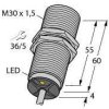 Czujnik indukcyjny Turck BI15U-M30-VN6X, 10 - 30 V, 5 szt.