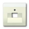 Płytka czołowa, RJ45, Biały