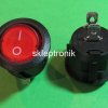 Przełącznik okr. ON/OFF SMRS-101 230V/6A czerwony