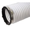 Xavax 00110944 Tumble Dryer Vent Hose White 2m x 102mm Flexible PVC