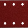 10 samoprzylepnych arkuszy szlifierskich P 180 Metabo 625791000