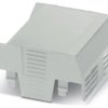 Upper part of housing, ABS/PC, (W x H x D) 70.1 x 74.65 x 36.95 mm, light gray, for enclosure, 1074751