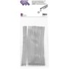 TruComponents 30417 Heatshrink set Grey 3mm 1mm Shrinkage:3:1 15pcs