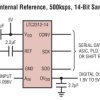 14-Bit, 500ksps Serial Sampling ADC in TSOT