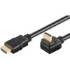 Kabel HDMI/HDMI V1.4 M/M Ethernet Kątowy Czarny 5M ICOC HDMI-LE-050