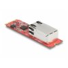 Delock 62985 Interface Converter 1x Gigabit LAN 1x M.2 Key B 1x M.2 Key M