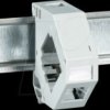 ET-25186.V2 1-way module holder, top-hat rail mounting stackable