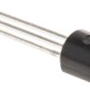 Tranzystor polowy złączowy, N-kanałowy, Otwór przezierny, 3-pinowy Pojedynczy
