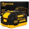 Akumulator Bateria BESTEN B-PRO System Litowo Jonowy 20 V 6.0 Ah Li-Ion