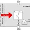 ±2.0°C 5kVRMS reinforced isolated temperature sensor with analog output