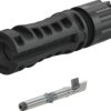 MC4-Evo stor plug, 2.5 mm², cable Ø 4.7-6.4 mm, 1.5 kV, 32 A, 32.0257P0001