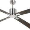 CasaFan ECO NEO III 180-4 BN-NB/KI WiFi Flügel Nussbaum/Kirsche Wentylator sufitowy 28 W (Ø x W) 180 cm x 360 mm chrom (