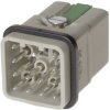 HARTING 09120123001 Wstawka pinowa męska Han Q12-M-QL, seria Han® Q, 12 + PE, 1 szt.