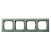Ramka poczwórna R-4G/84 zielony mat AS Ospel