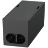Connection module, black, for FLEXLINE - linear lighting system, 62425201