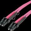 100011410 Fiber optic patch cable, G50/125, OM4, LC/LC, purple, 5 m