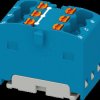 3002864 PTFIX distributor block, 6x1.5, blue