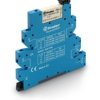 Przekaźnikowy moduł sprzęgający 6,2mm MasterBASIC,1P 6A 12V AC/DC, styki AgNi, zaciski sprężynowe 39.01.0.012.0060