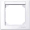 MERTEN M-SMART Ramka 1 pojedyncza z polem opisowym biały active MTN470125 SCHNEIDER ELECTRIC