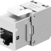 Keystone-modul RJ45 CAT 6A, STP, Slim, biały...