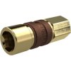 Quick-release coupling, L 47 mm, 35 bar, brass, for Pneumatic, 136989