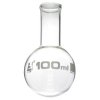LabGlass Round Bottom Boiling Flask 100ml Narrow Neck Pack of 12