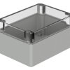 Obudowa Poliwęglan szerokość zew. 120 mm długość zew. 160 mm wys. zew. 90 mm Bopla IP66 Jasnoszary