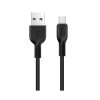 Przyłącze USB A - micro USB 1m czarne