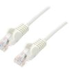 Patch cord U/UTP 5e linka CCA PVC biały 50m 27AWG 68509