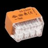 Złączka instalacyjna wciskana 8-przewodowa dwurzędowa na drut 0.75-2.5mm2 IEC 300V/24A 10 szt. OR-SZ-8004/8/10