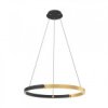 Lampa Wisząca Linos Kolor Czarny/Złoty Metal/Aluminium, Tworzywo Sztuczne,...