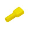 Vogt 3972S Blade Terminal 6.3mm Width 0.8mm Thickness Insulated Yellow
